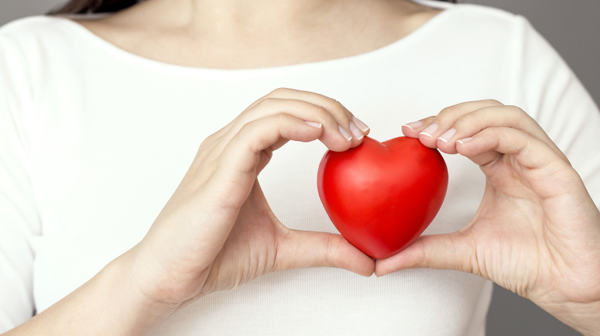 Holding Heart