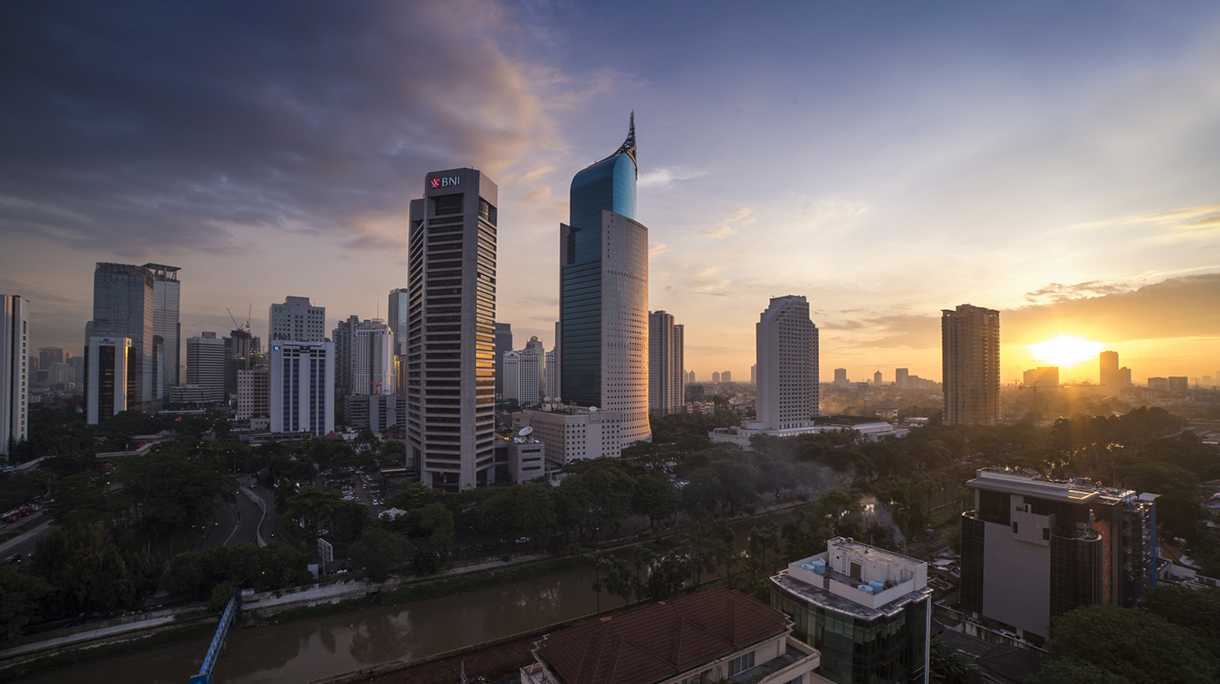 Jakarta City Skyline Indonesia