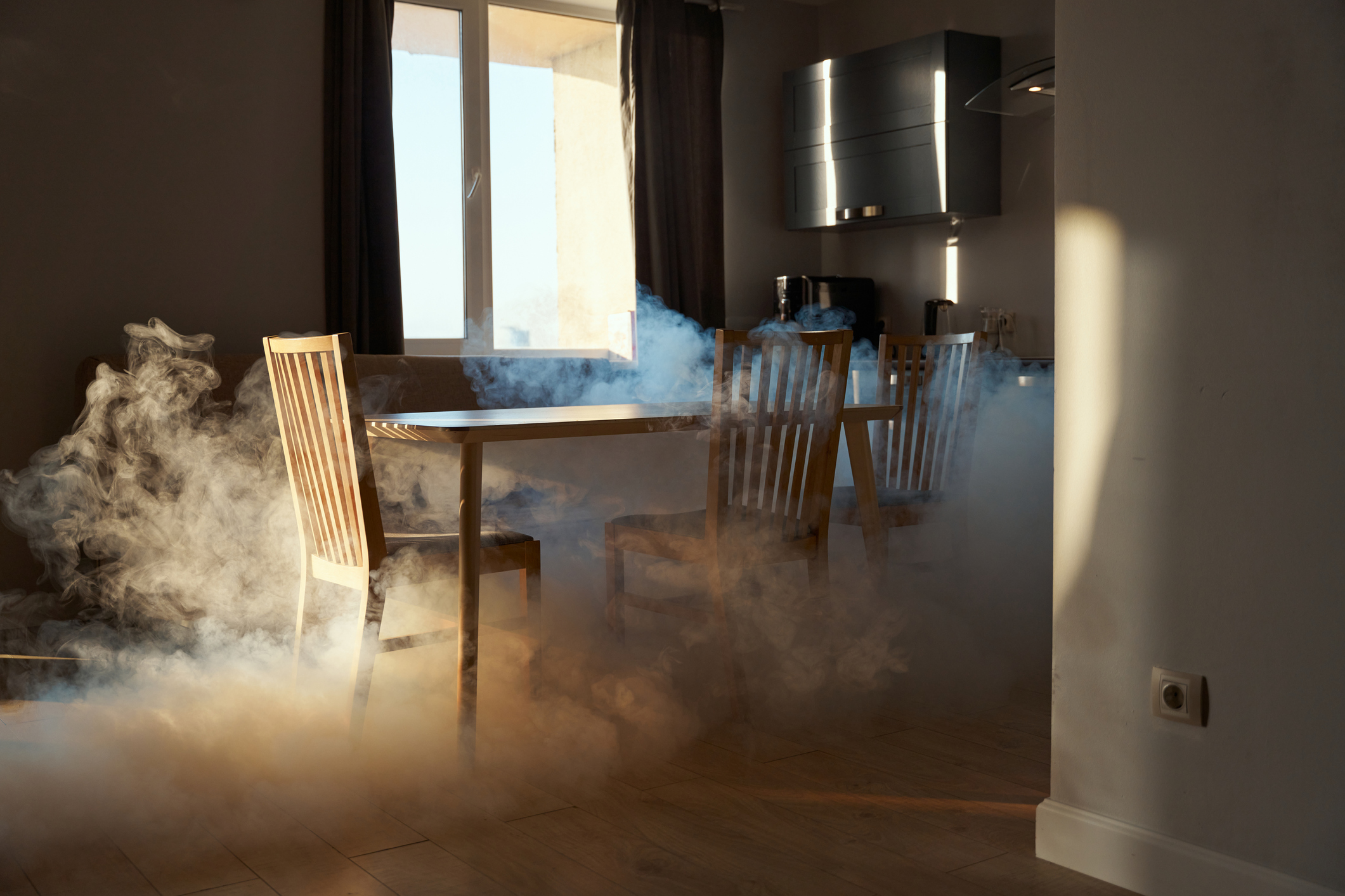 brand in huis