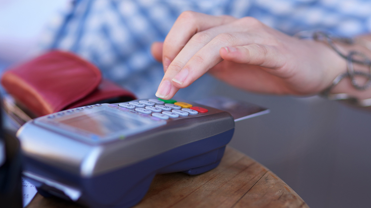 She loves the convenience of mobile payments