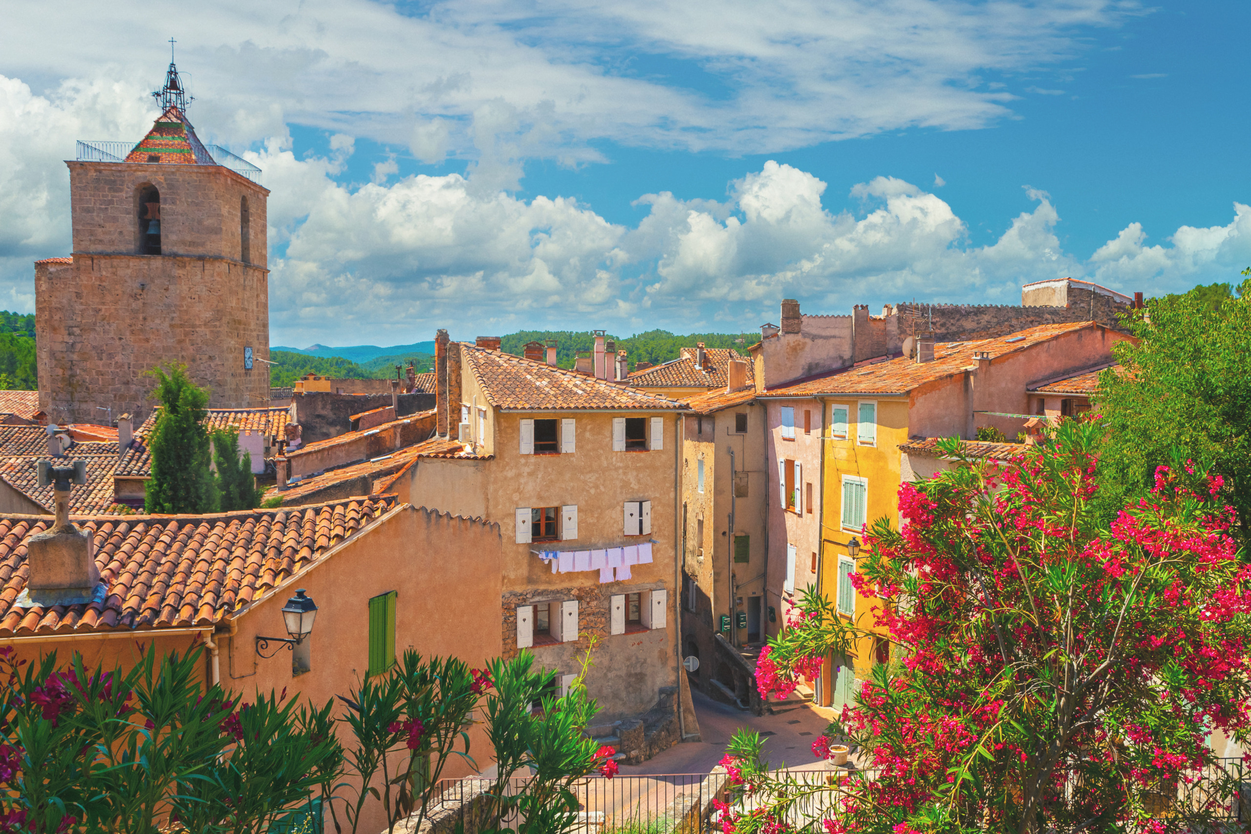 Old french town
