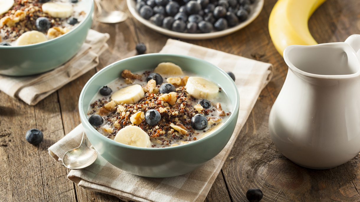 Organic Breakfast Quinoa with Nuts