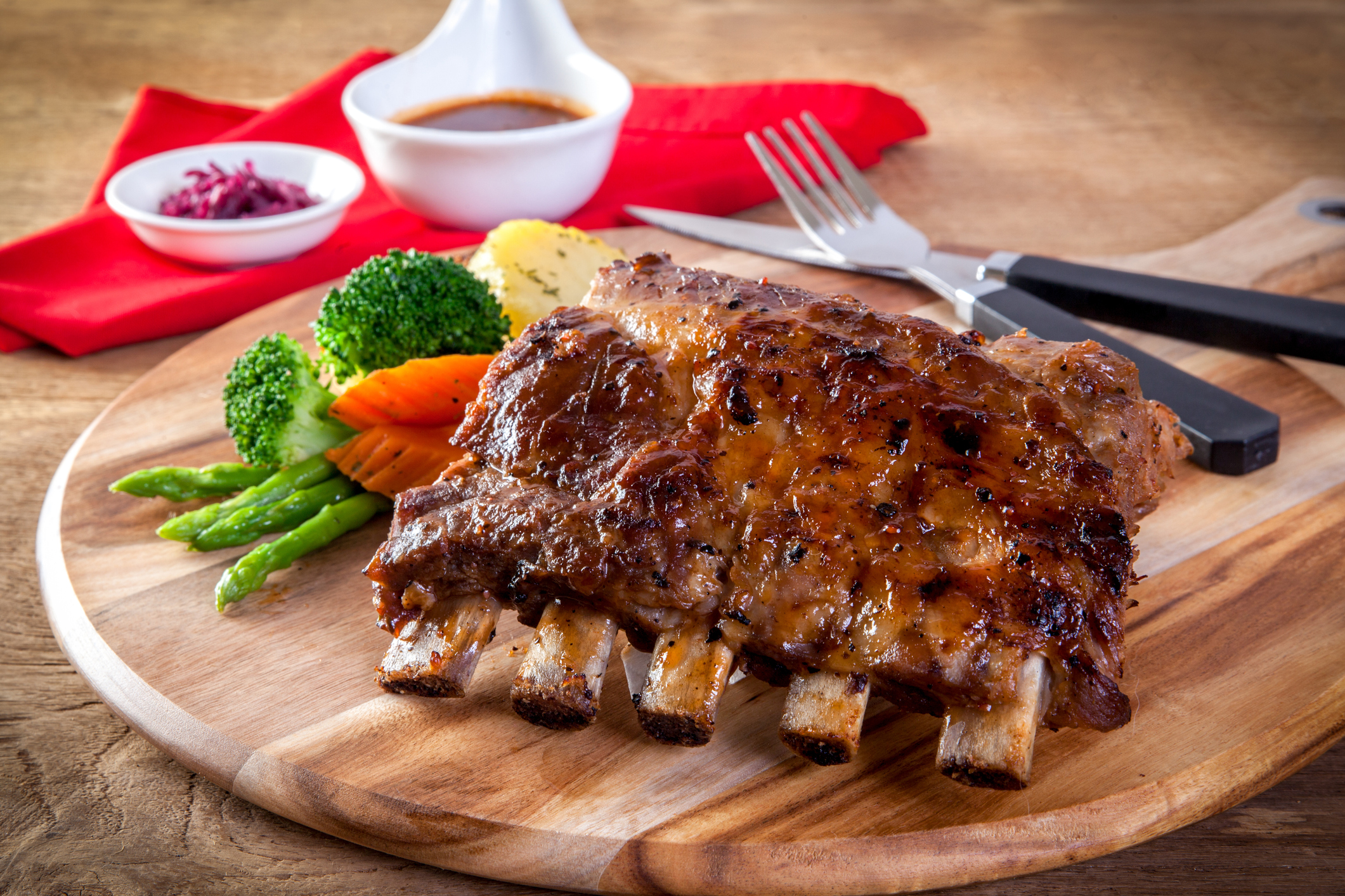 Pork  Ribs Grill