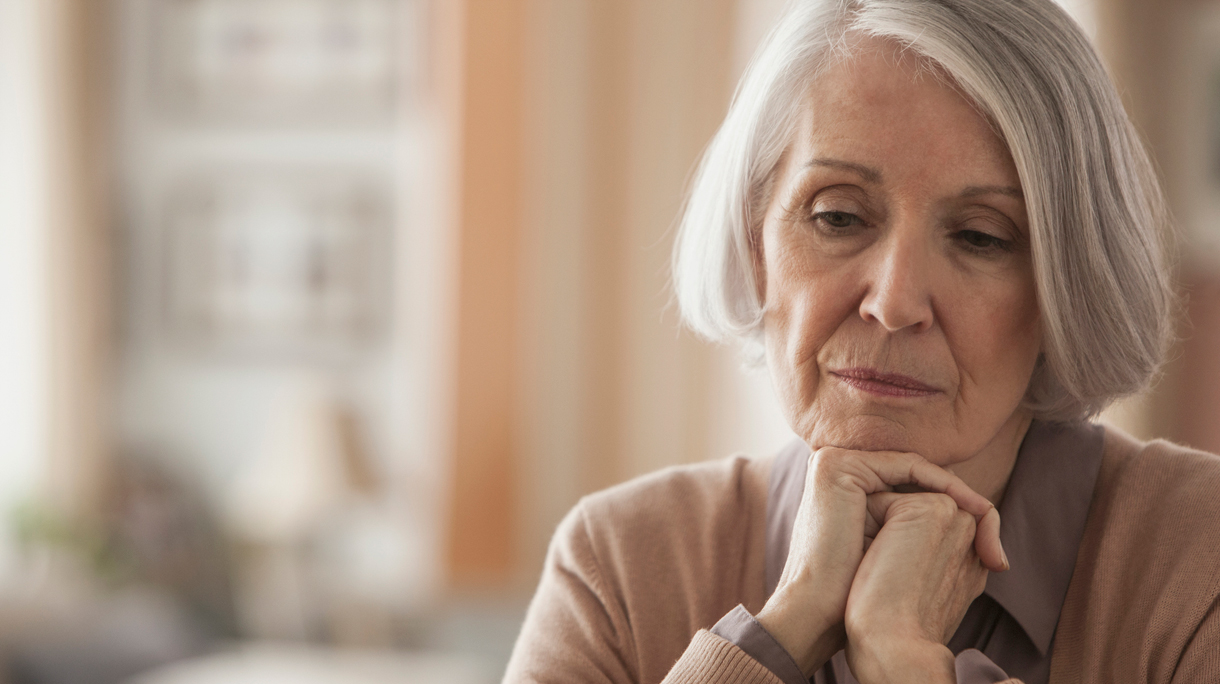 Angst voor darmonderzoek, vrouw rond de 70 jaar