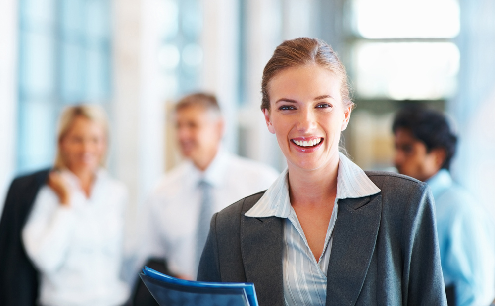 businessvrouw