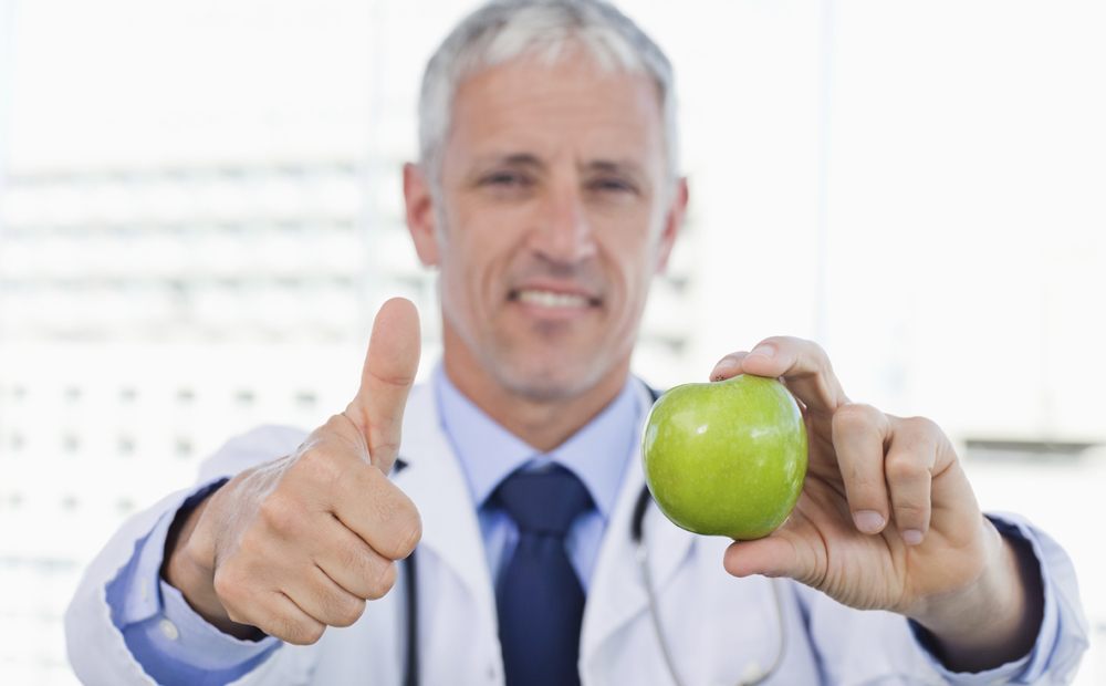Dokter met appel