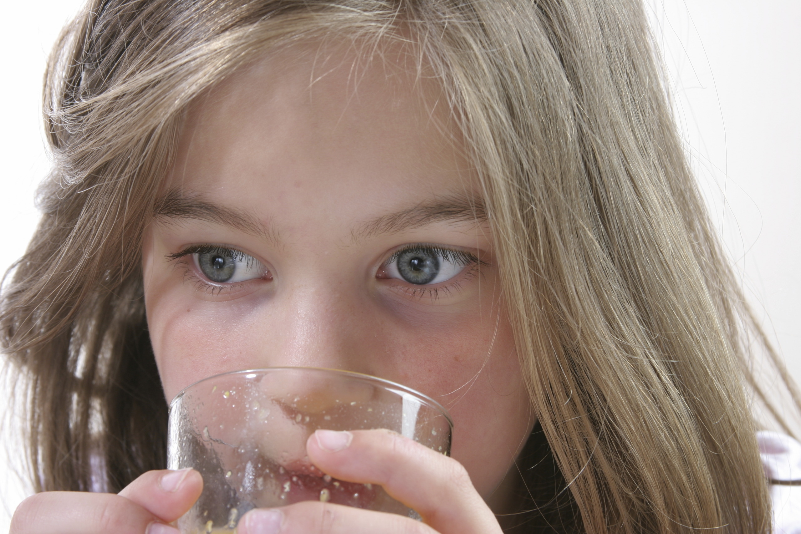drinking girl