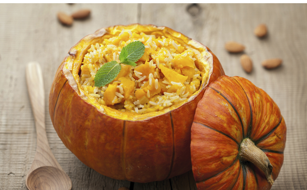 pumpkin risotto
