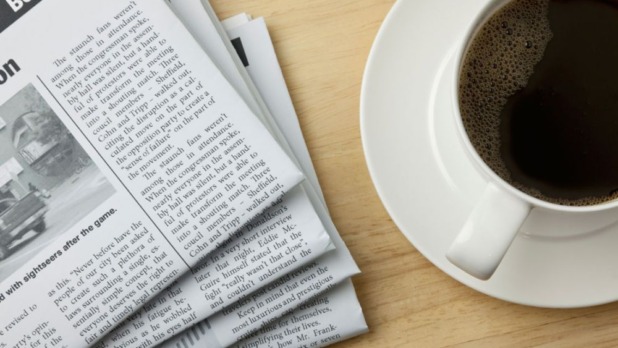 newspaper-and-a-coffee