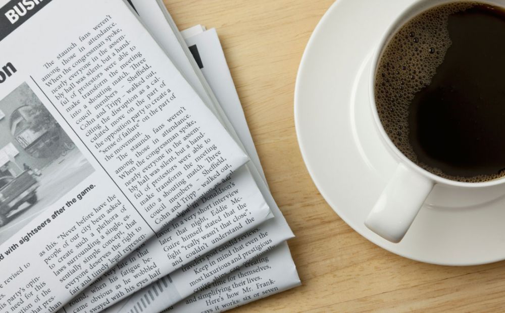 newspaper-and-a-coffee