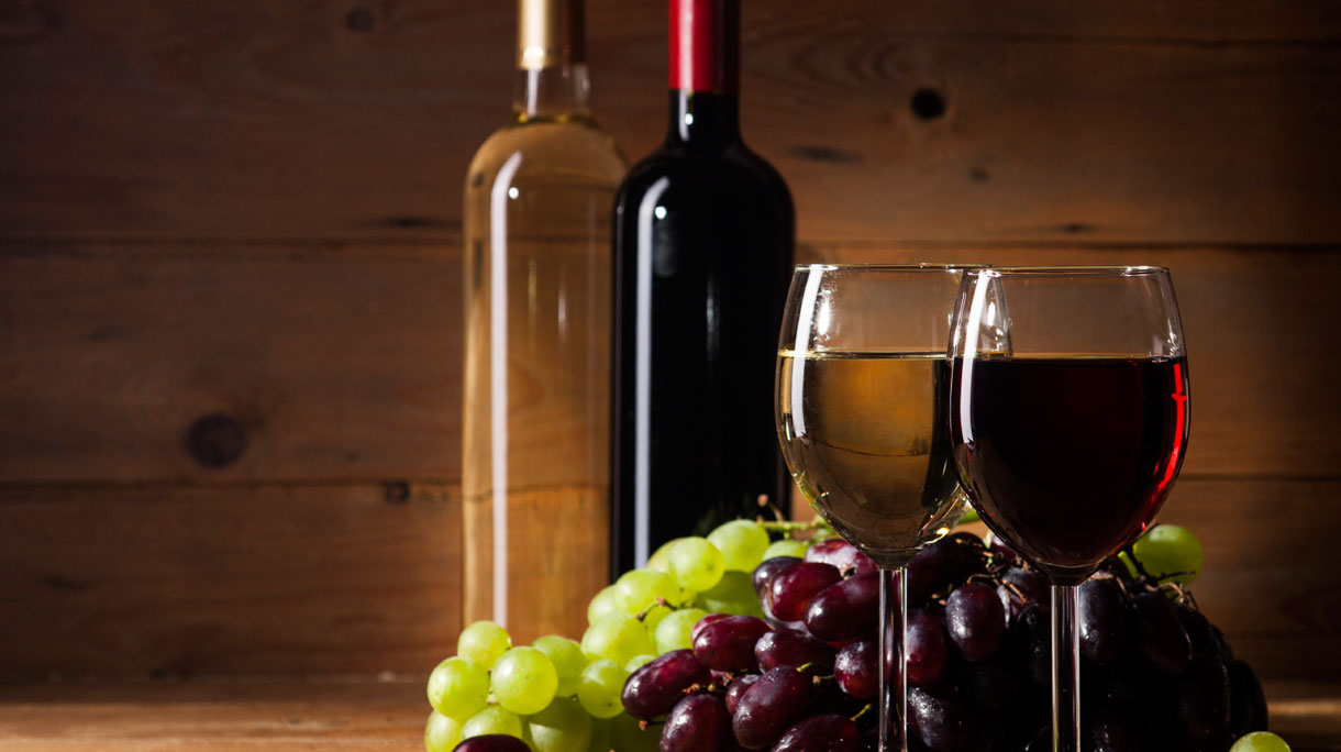 wine-red-and-white