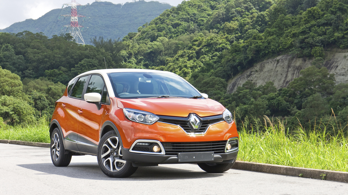 Renault CAPTUR Test Drive on May 21 2014 in Hong Kong.