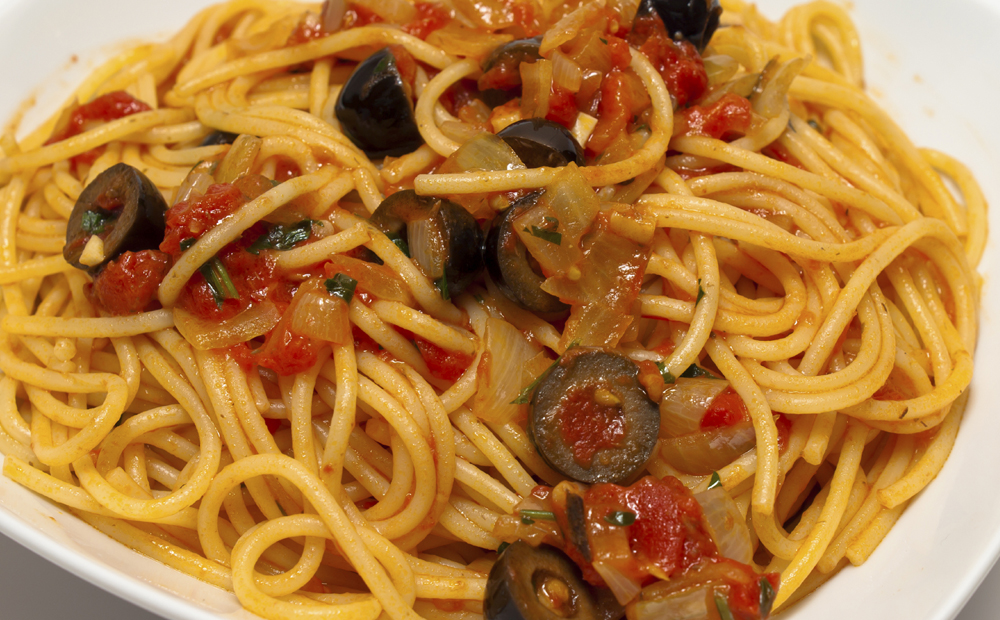 Spaghetti puttanesca