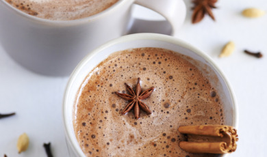 Spiced chai latte