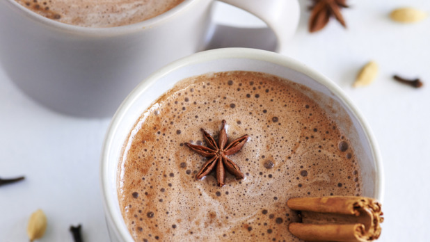 Spiced chai latte