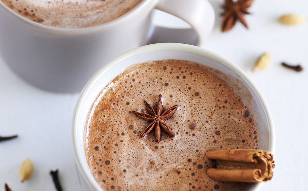 Spiced chai latte