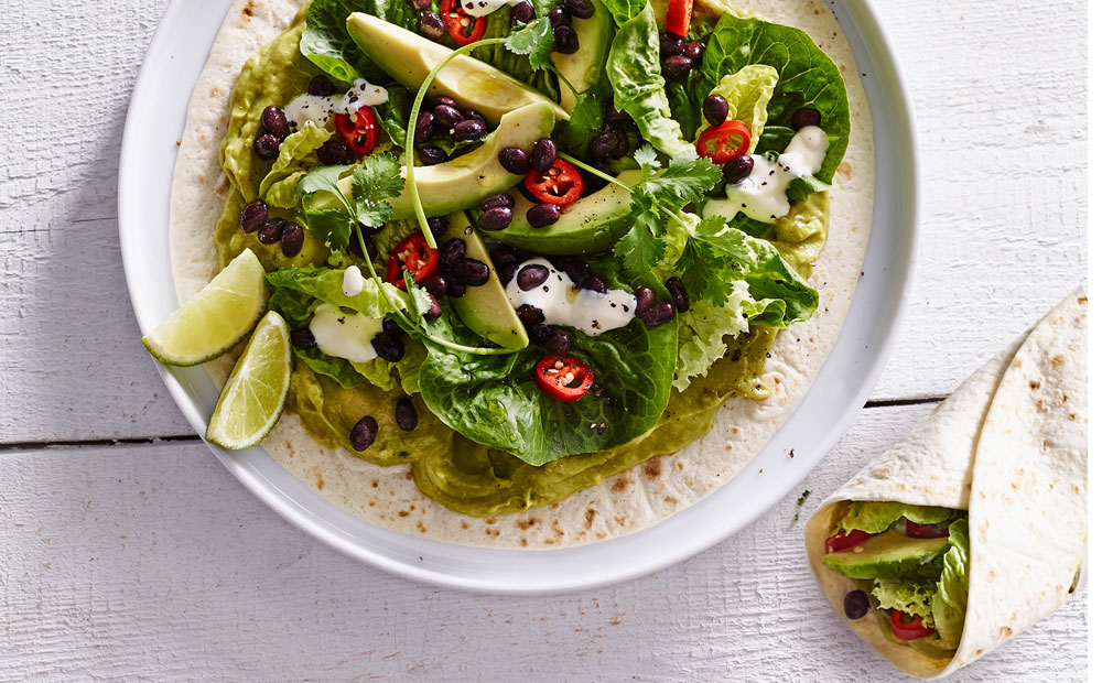 mexicaanse-wrap-met-zwarte-bonen