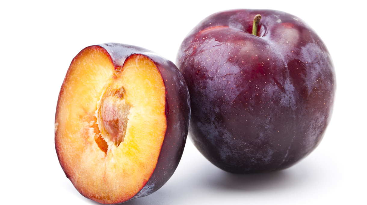 Red plums