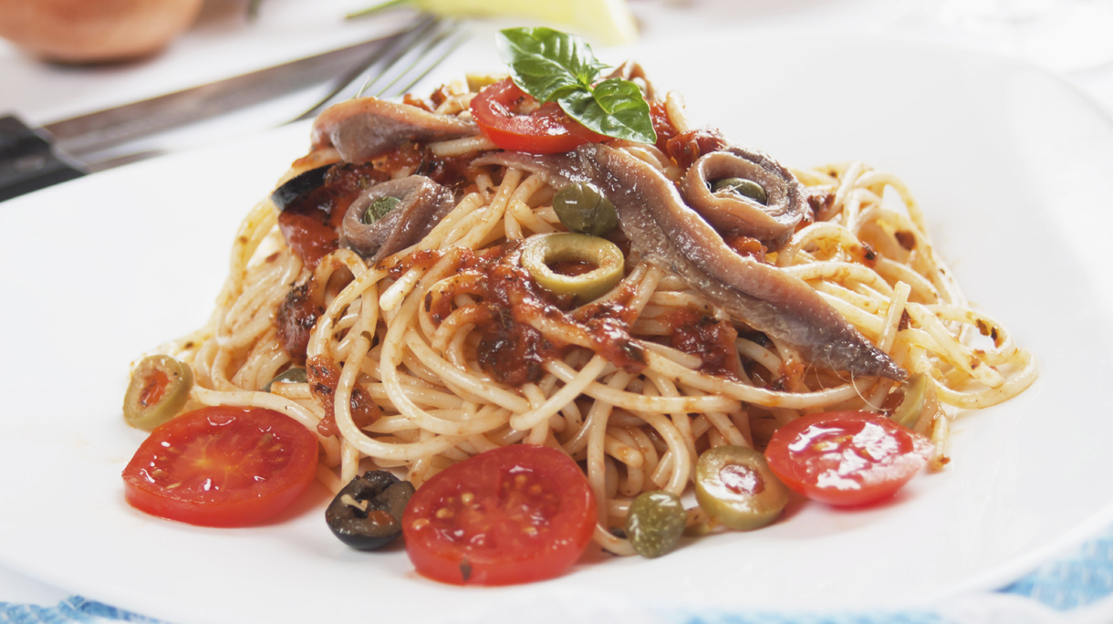 Spaghetti a la puttanesca
