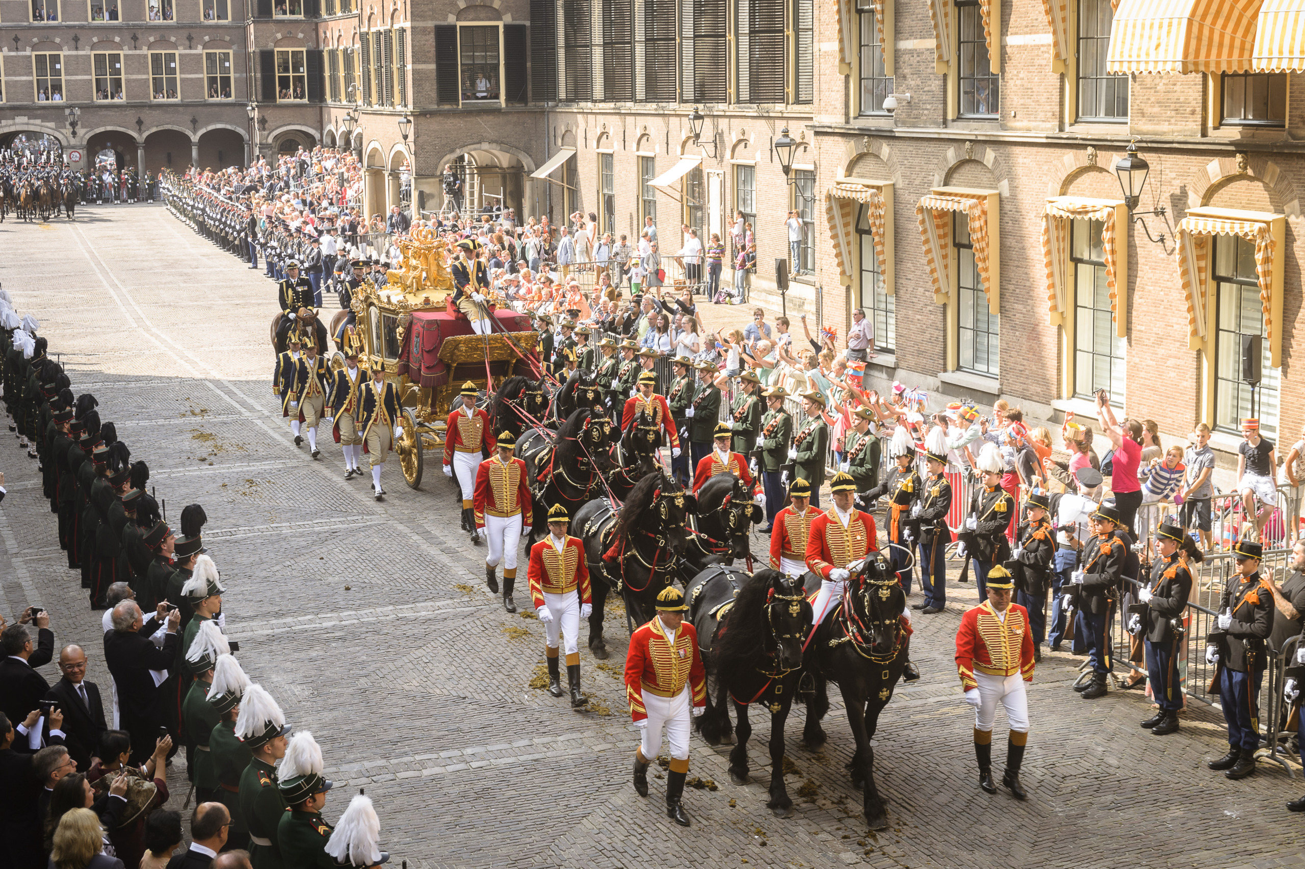 Den Haag, dinsdag 16 september- prinsjesdag 2014