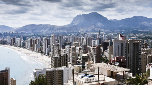 Benidorm city Valencia Spain