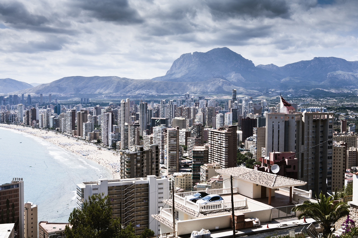 Benidorm city Valencia Spain