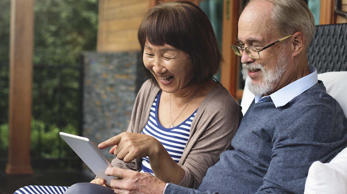 Couple Adult Happiness Laughing Holiday Concept