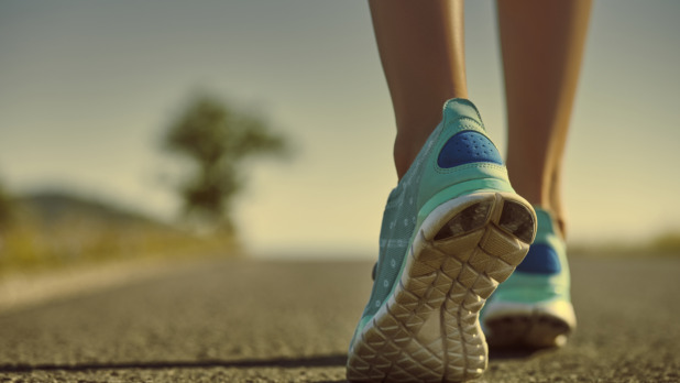 Runner feet and shoes