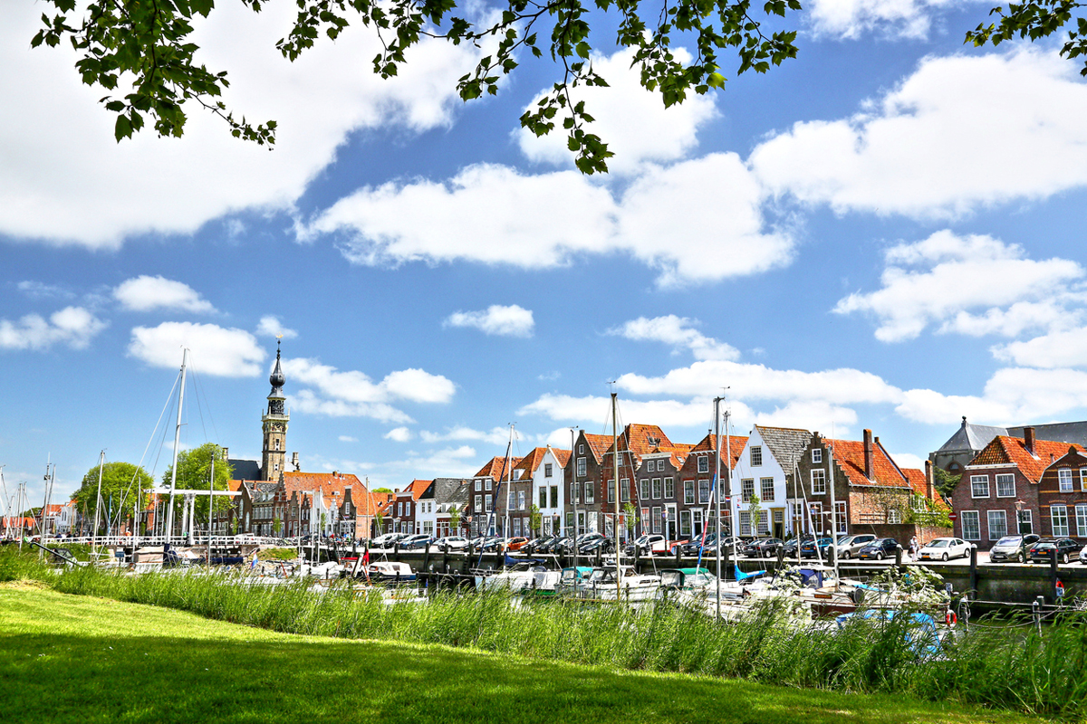 old town Veere in Zeeland (Walcheren, Netherlands)