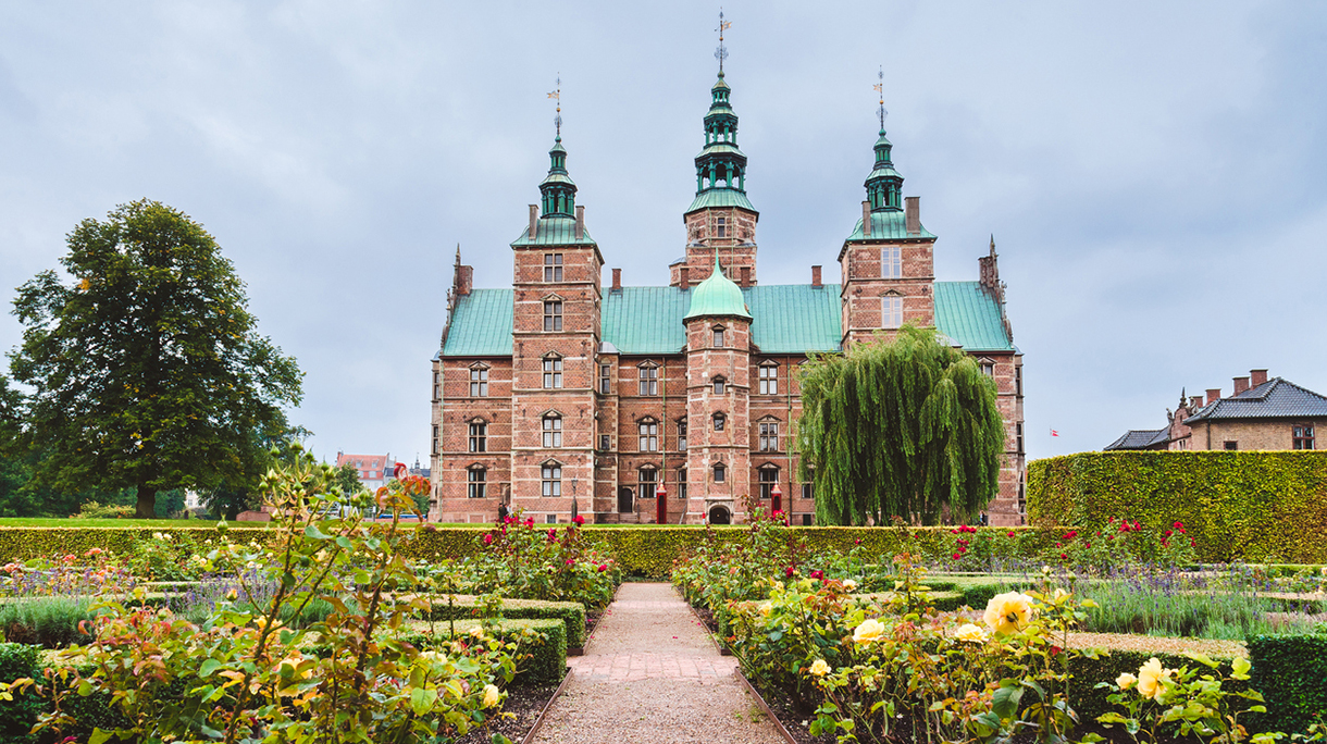 Rosenborg Castle and Garden in Copenhagen