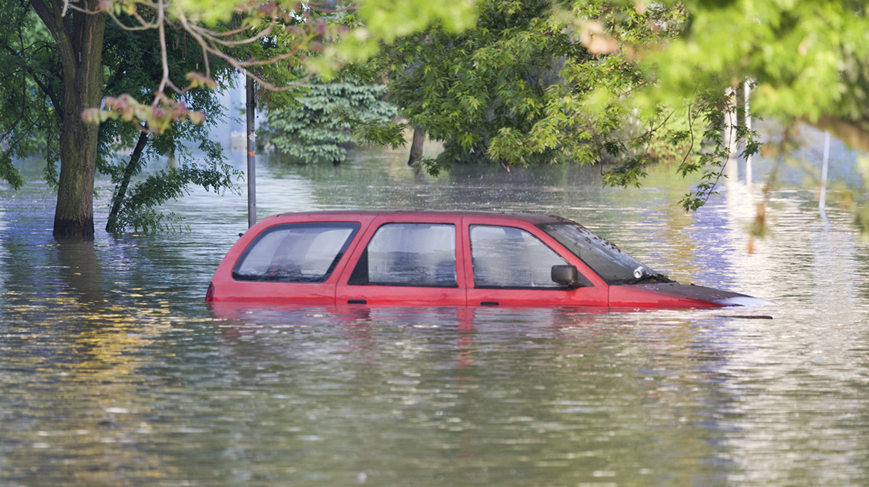 Flood in the city