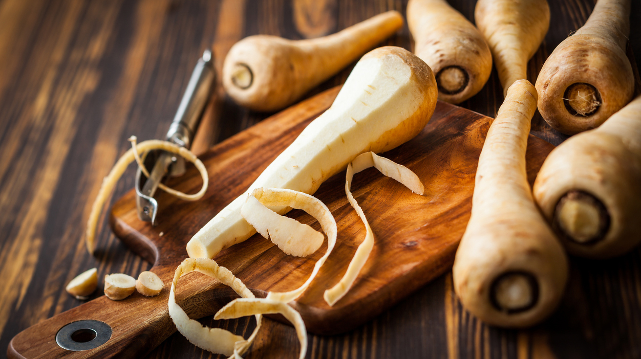fresh parsnip