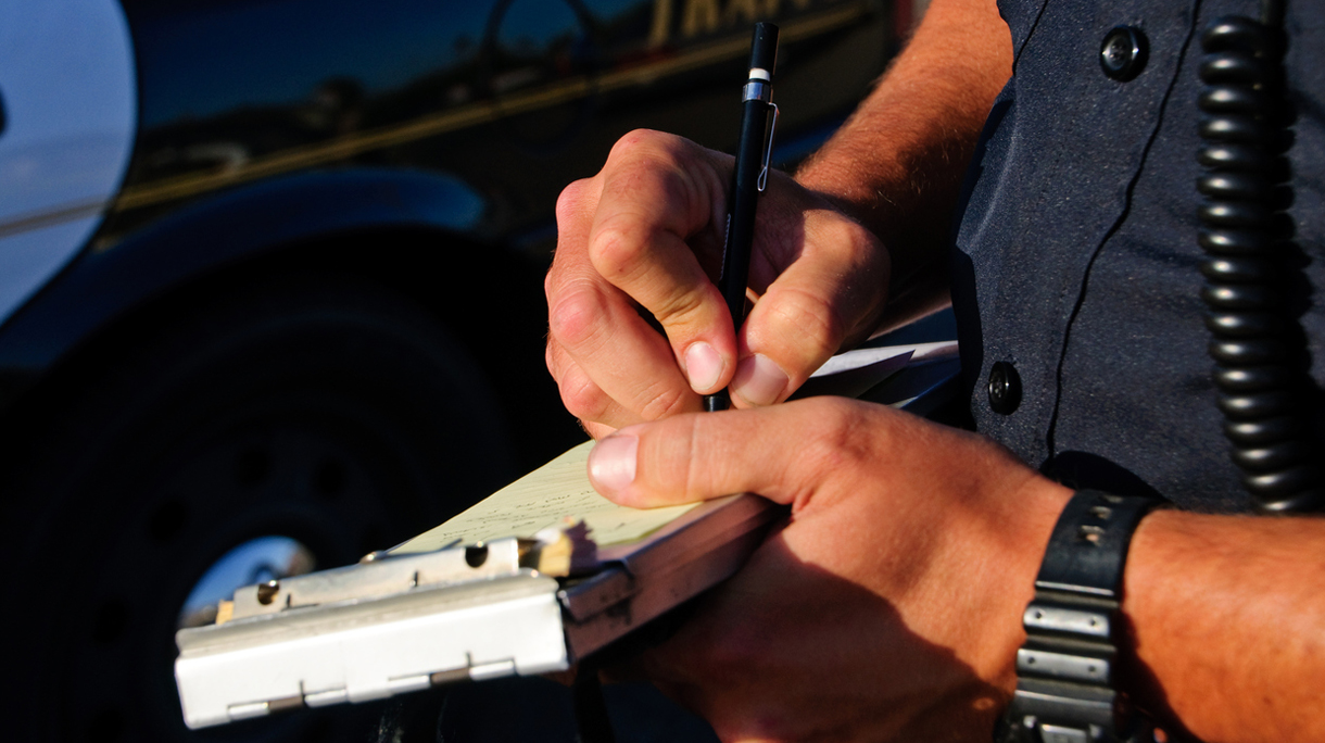 Writing a ticket