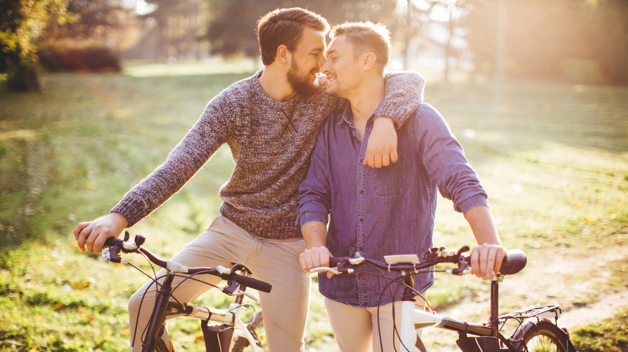 Playful and in love.