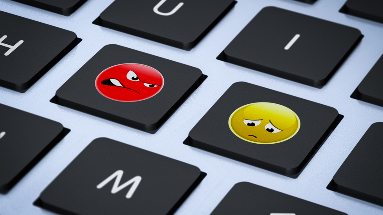 stop bullying internet concept
