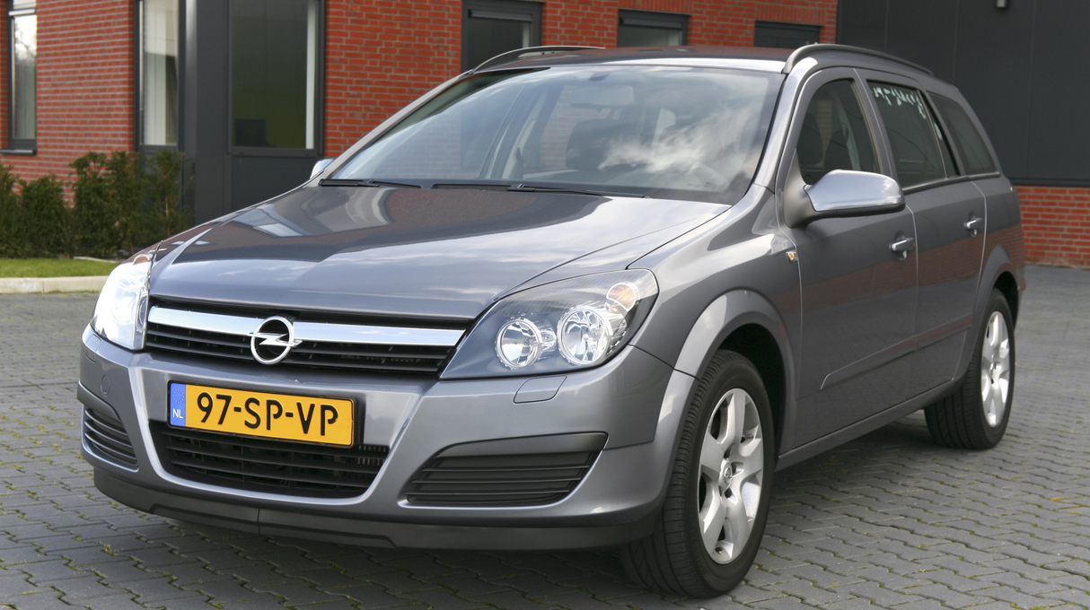 Dutch Opel Astra station wagon from 2006
