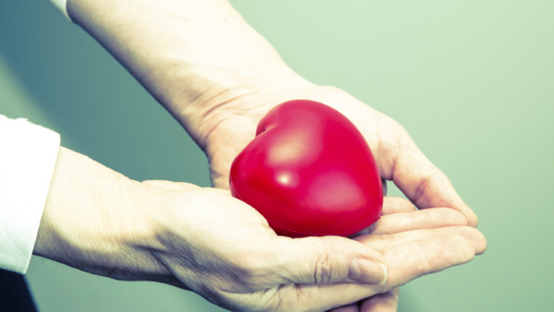 hand with heart