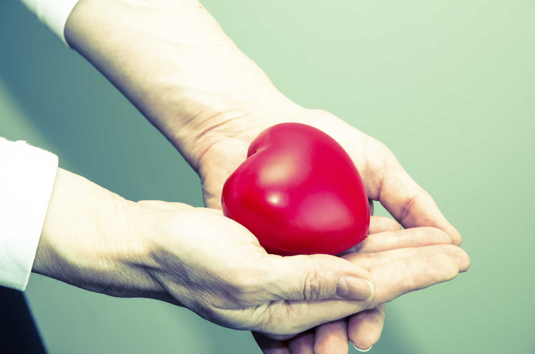 hand with heart