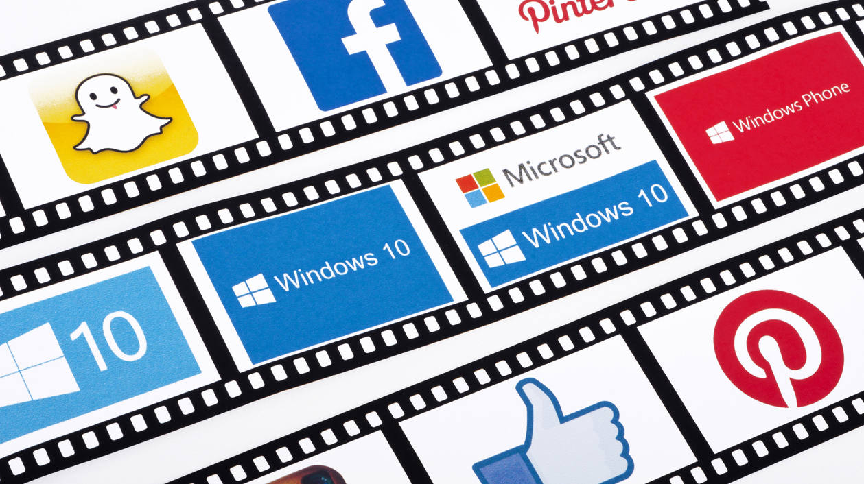 popular social media icons