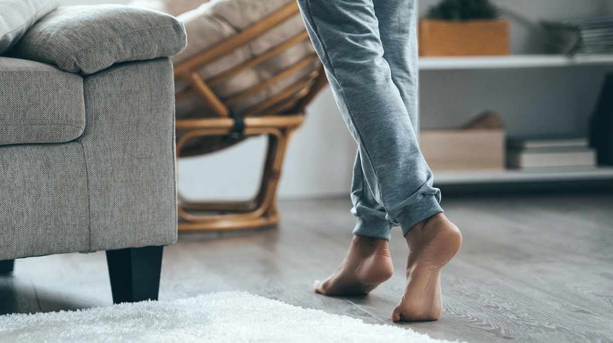 Warm floor concept.