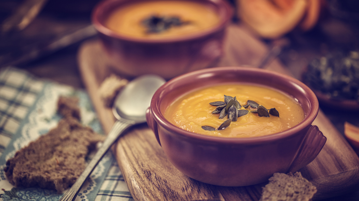 Pumpkin Soup for Autumn Days