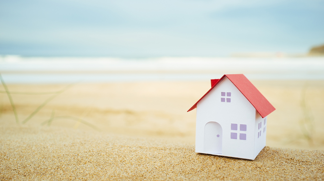 Small beach house