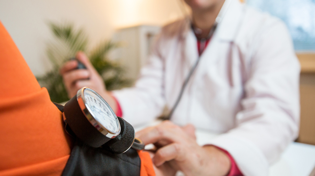Senior woman having a doctor appointment