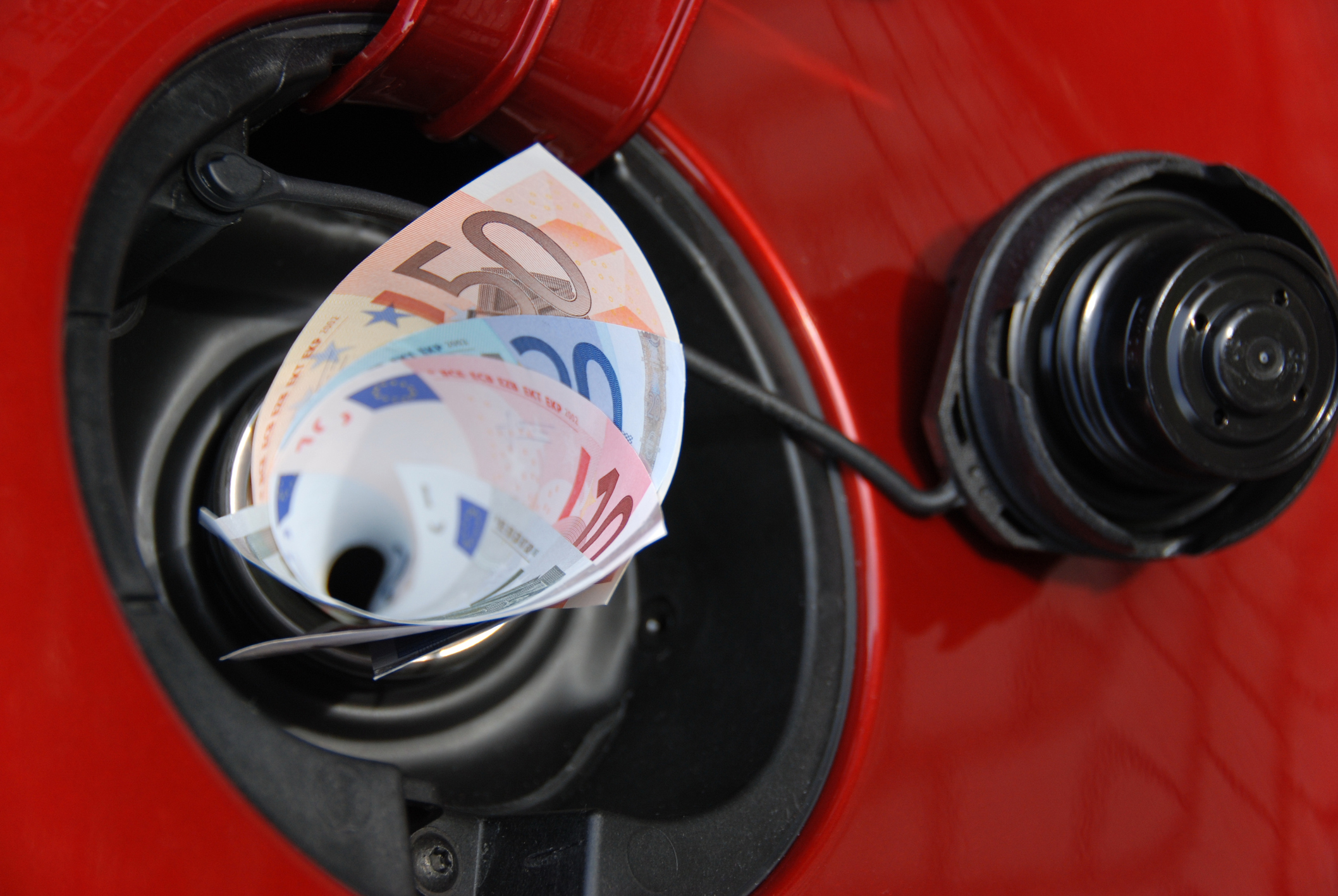 Gas tank eats money