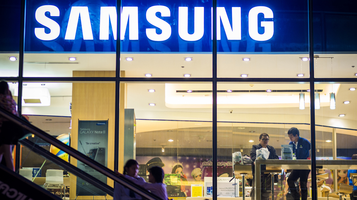 Samsung store, Bangkok