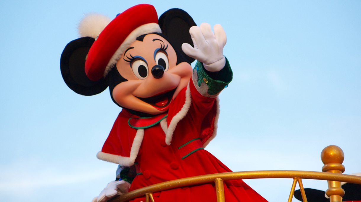 “Minnie Mouse” in Tokyo-Disneyland, Japan