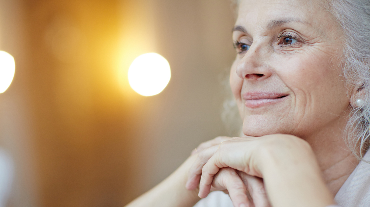 Serene woman