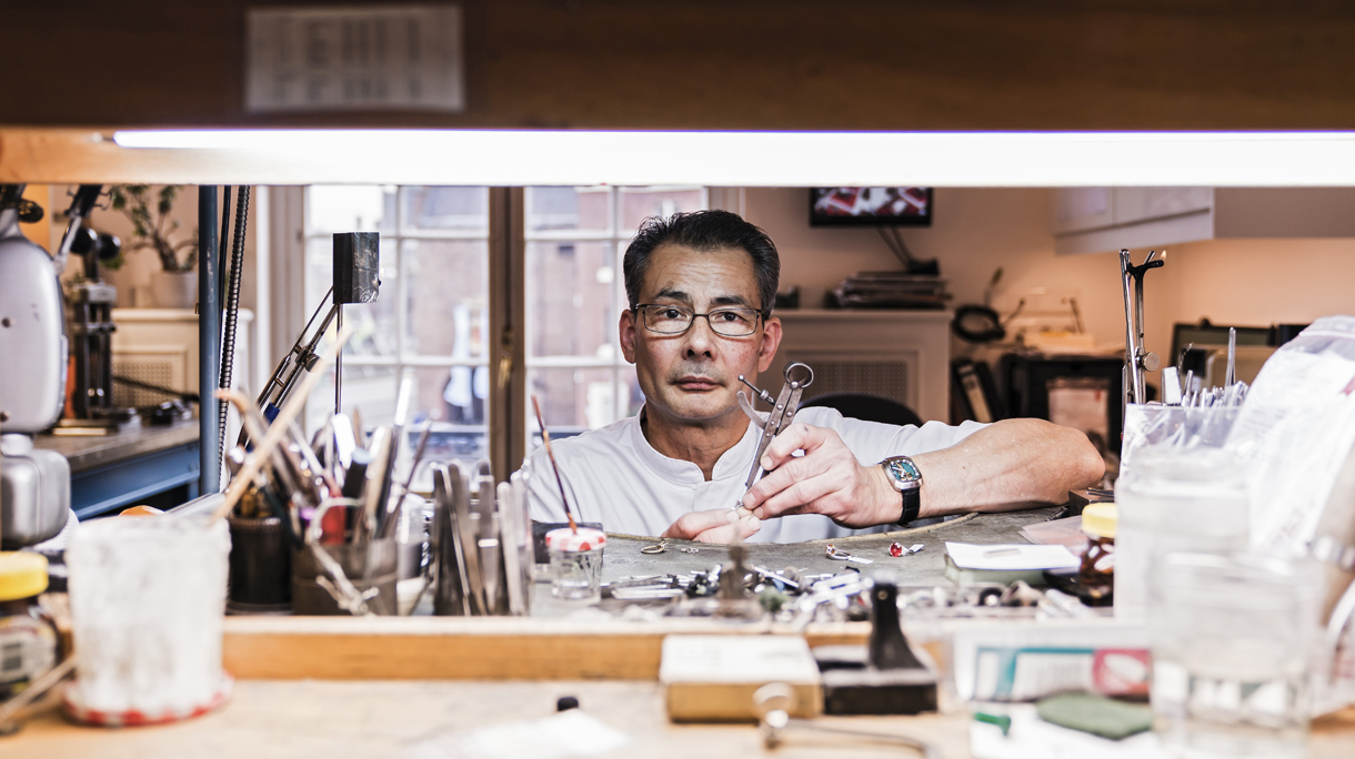 goudsmid ruud van der gaast,bij steltman,den haag,vakmannen,iov plus magazine
