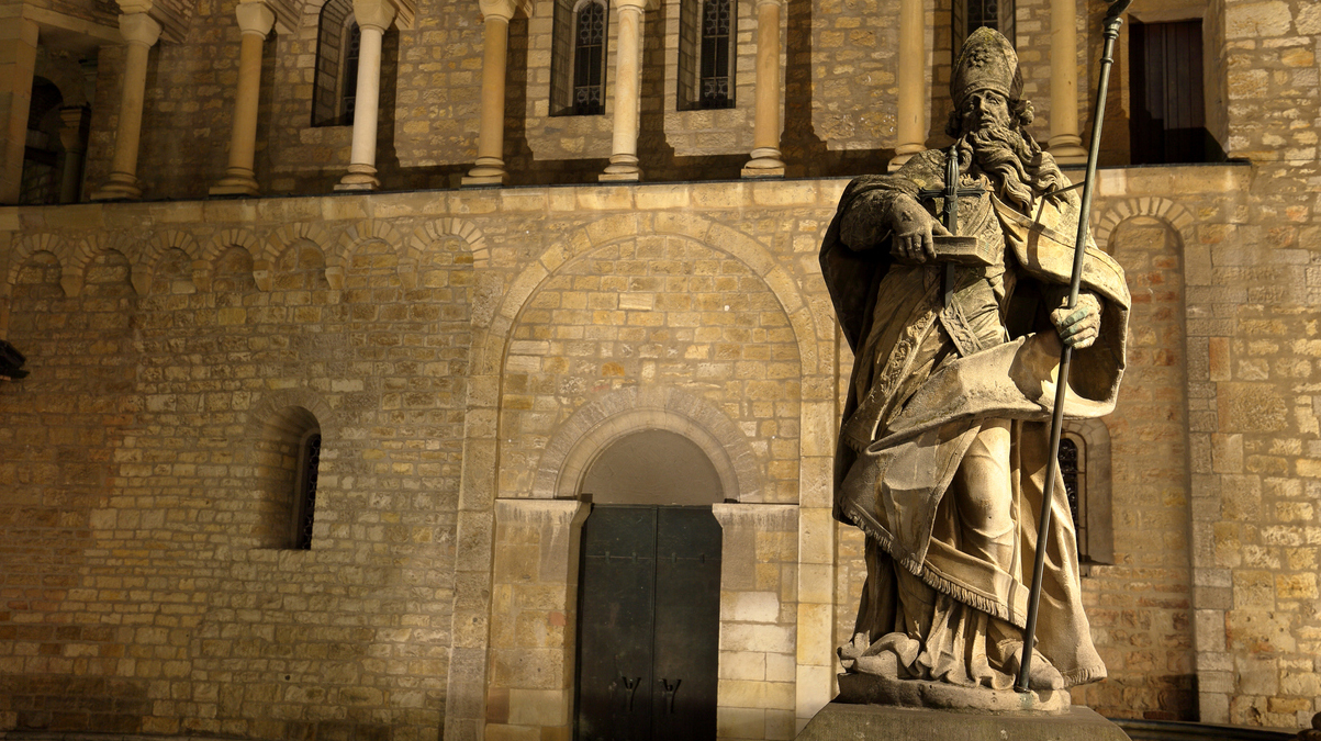 Saint Boniface at the cathedral of Mainz