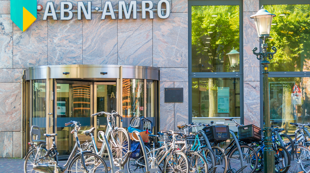 ABN AMRO bank branch office in Alkmaar, Netherlands
